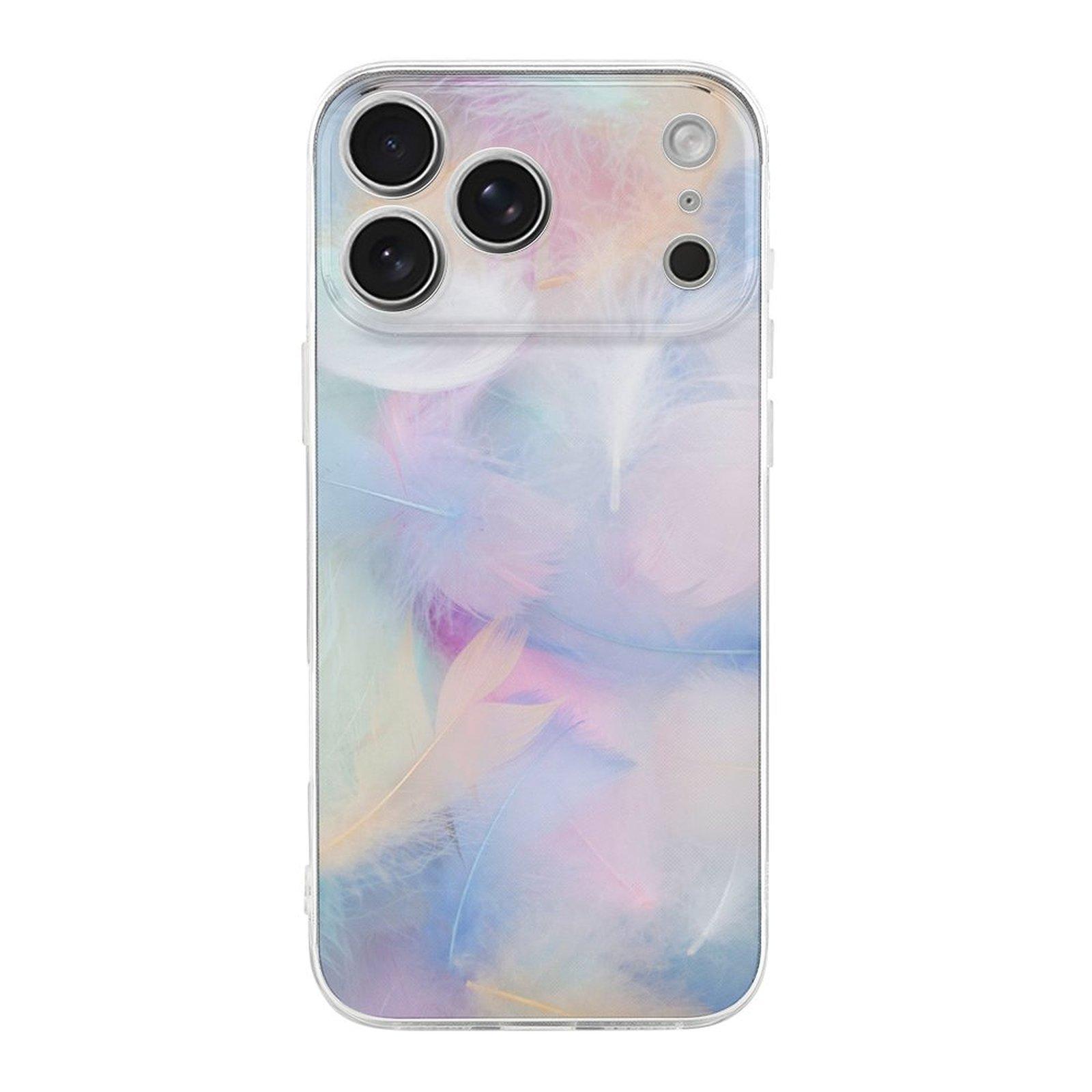 

1 Pack For Iphone 17/17Air/17Pro/17ProMax TPU Phone Case Flexible Anti-Scratch Protective Cover With Shock Buffer Corners IPHONE-17ProMax белый