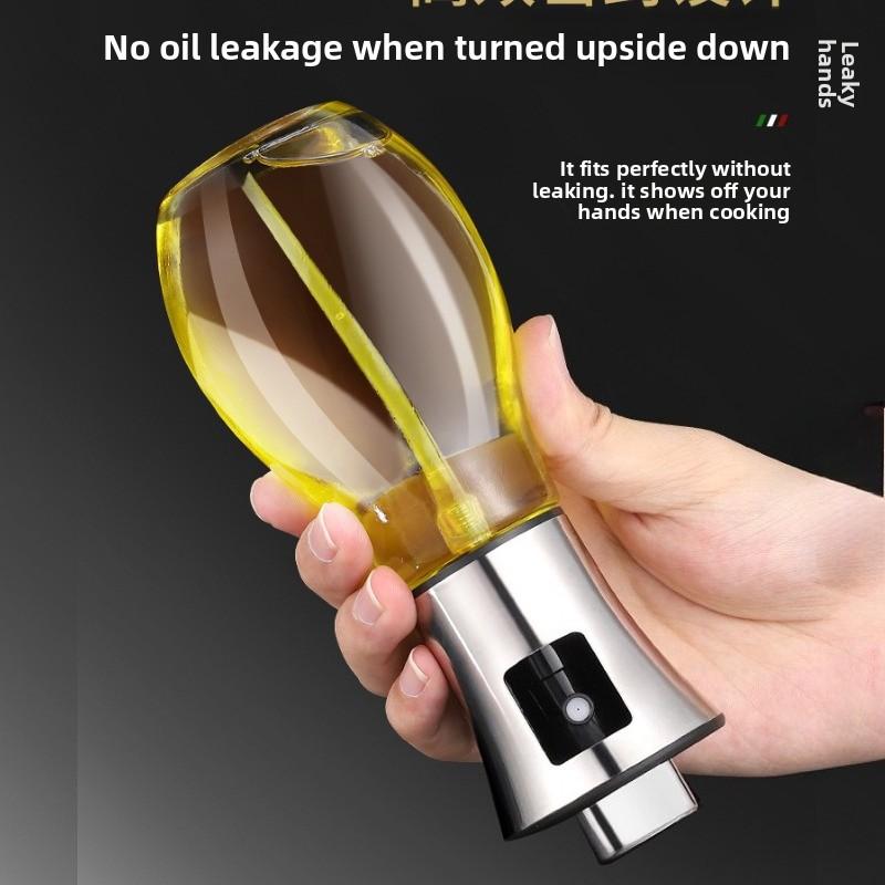 BBQ Grill Kochwerkzeug Sprühflasche Ölsprüher Öler Kanne Topf Kochgeschirr Küchenwerkzeug Glas ABS Olive Pumpe Sprühflasche