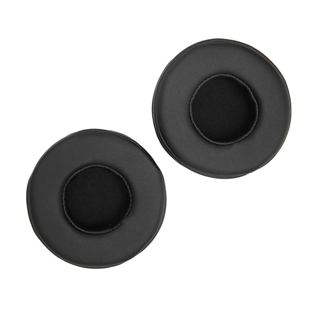 2Pcs 85mm Ear Pad Replacement Universal Headphone Ear Cushion Headset Accessory Black