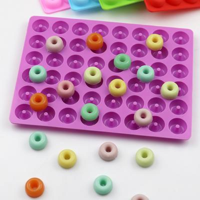 Mini Doughnut Pan Mold 48 Cavity Small Silicone Donut Mold Muffin for Baking Tray Moulds Make Donut Cake Biscuit Bagels