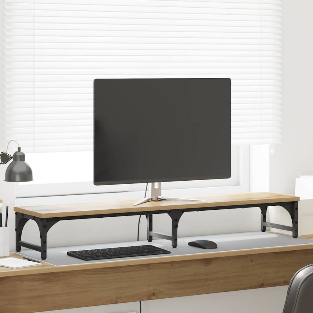 Monitor Stand Artisan Oak 105 x 23 x 15.5 cm