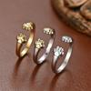 New Hot Selling  Stainless Steel Cat claw Ring with Adjustable Opening For Women Jewelry Gifts 