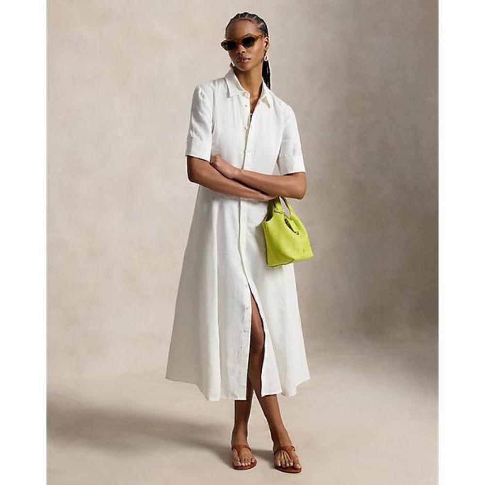Polo Ralph Lauren Women S Linen Panel ShirtdreSS  wmpodrSnfa21071100 0
