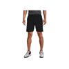 UA Stretch Woven Golf Solid Color Sports Shorts Men Shorts Black 1370083-001