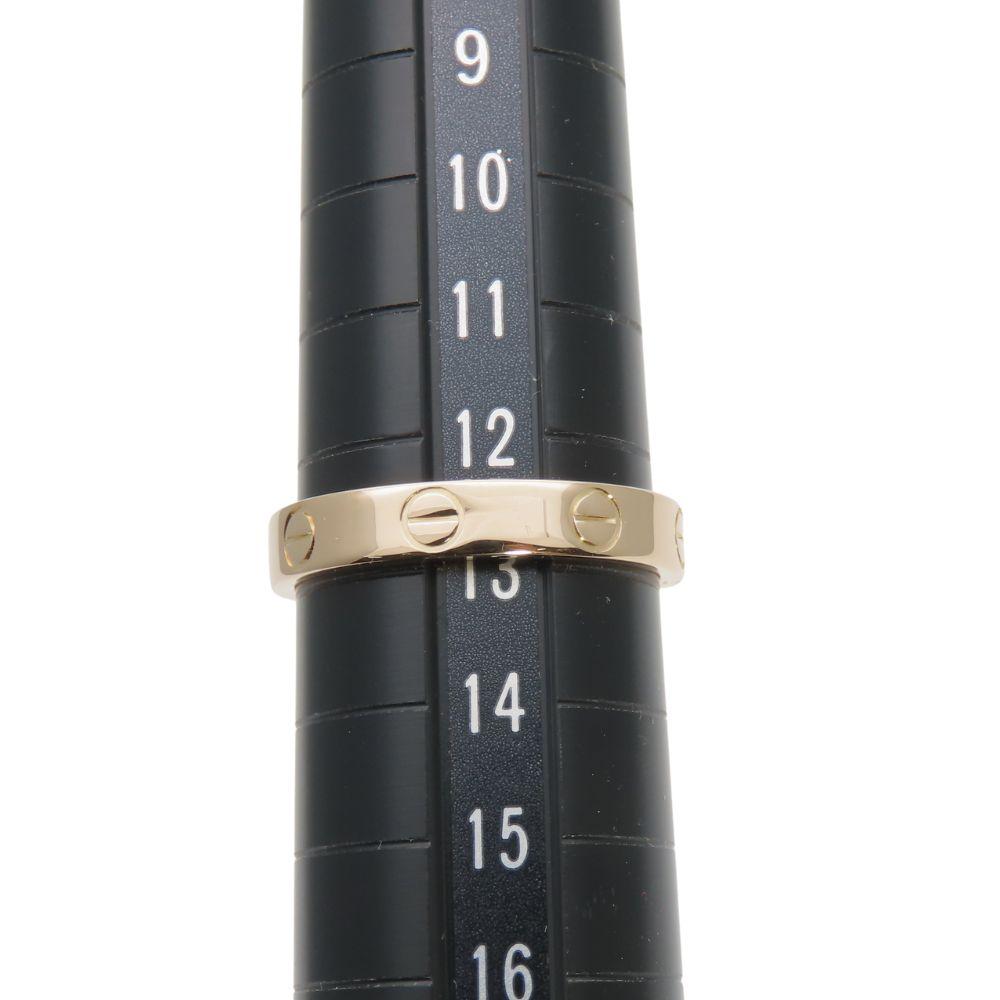 Used CARTIER Ring Mini Love Ring EU#53 53 K18 Pink Gold 3.6g Pink gold jewelry