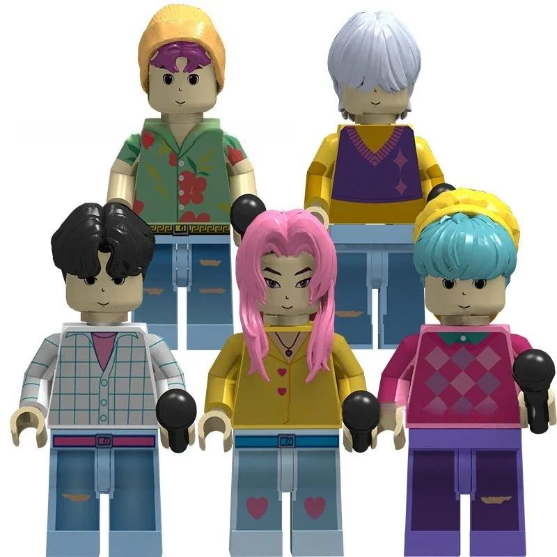 Mini-Bausteine Rumi Mira Zoey Actionfigur Bausteine Spielzeug Zubehör Schreibtischdekoration Sammlerspielzeug Weihnachtsgeschenk
