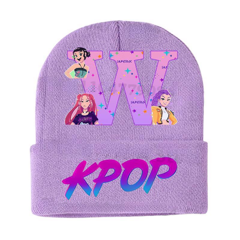 Dämonentöter KPOP Kinder Wollstrickmütze - Cartoon Anime Design