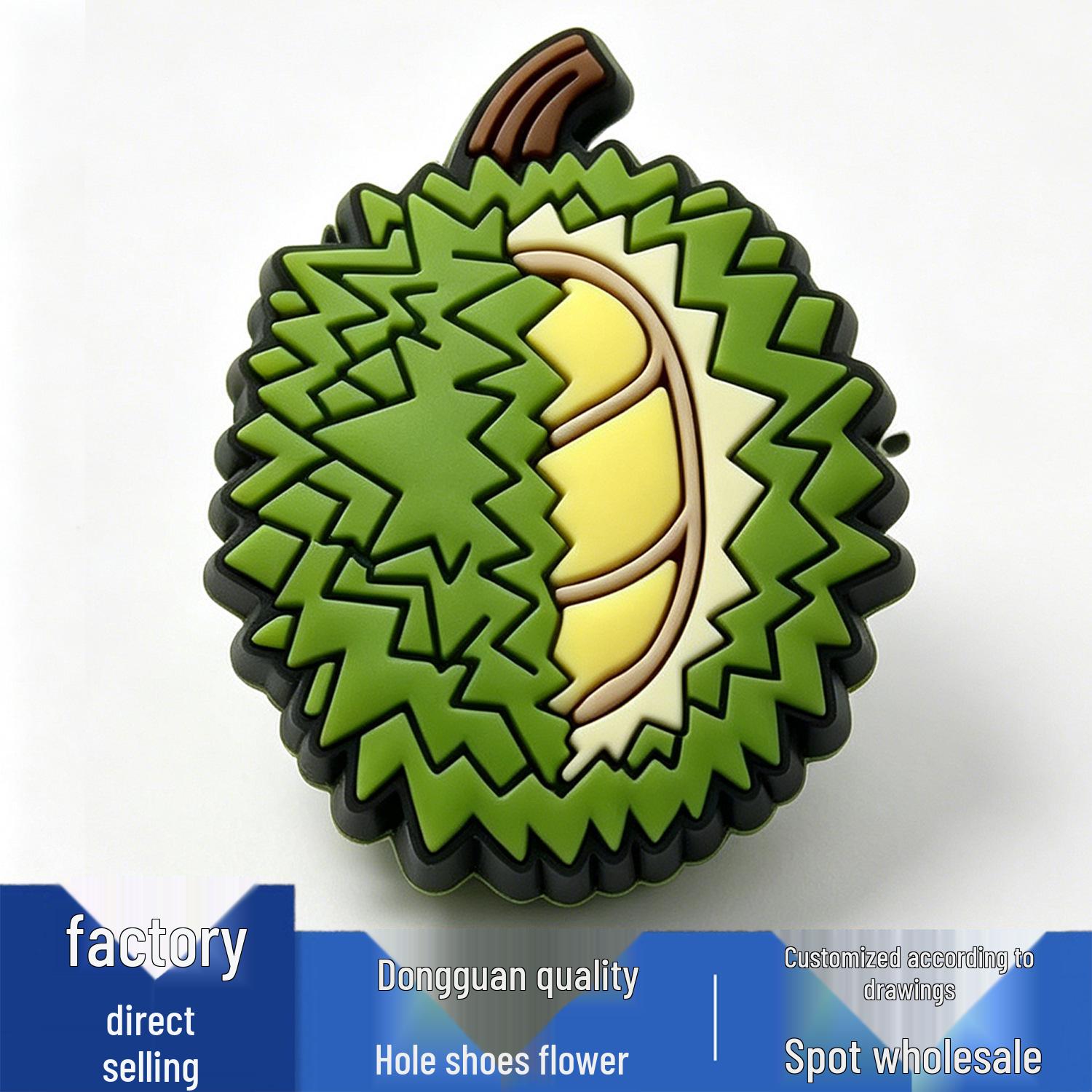 Flower & Fruit Series Cute Crocs Charms - Versatile PVC Shoe Decorations