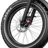 ONESPORT W77 Electric Bike - 48V 250W Motor, 90km Range, 20"x4.0" Tires, Hydraulic Brakes, Bluetooth Support for Urban Commute