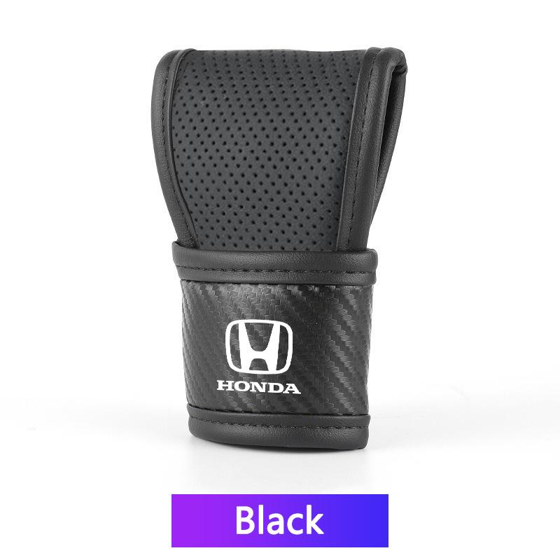 High Quality Car Logo Shift Handle Covers Non-Slips Gearshift Cover For Honda Civic Accord Fit City Vezel CRV Odyssey Pilot Jazz XD9 zjyr1