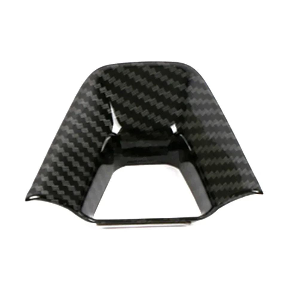 For Toyota Corolla  2024 Steering Wheel Button Frame Molding Cover Trim Carbon Fiber Printed Matte Silver Interior Mouldings Style A