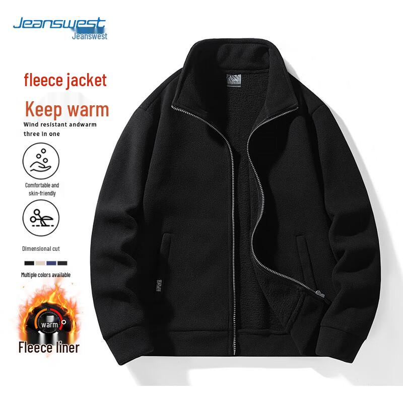 

JEANSWEST Men s Autumn/Winter Fleece Jacket L