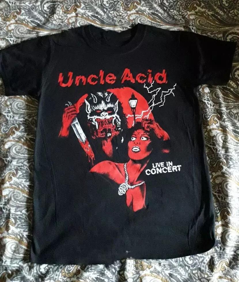 Uncle Acid & The Deadbeats 2015 Tour T-shirt Unisex Cotton Tee Unisex T-Shirt XXXL