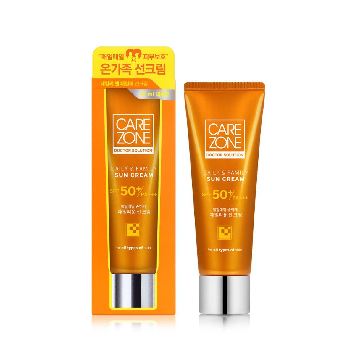 Ежедневный и семейный солнцезащитный крем 80 мл (SPF50 + / PA +++)