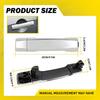 Driver/Passenger Exterior Door Handle For 2004-2010 Infiniti QX56 Base Chrome