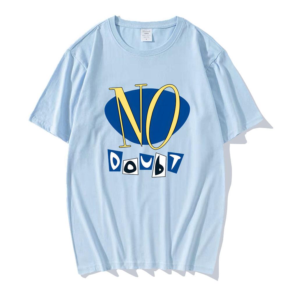 Bez Wątpienia Wydanie Winylu Czerwony T-shirt Streetwear Unisex Bawełna Moda Luźny Casualowy T-shirt Okrągły Dekolt Męski Damski Koszulki Nadruk Graficzny Top