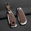 New Fashion Car Remote Key Case Cover for Morris Garages MG Cyberster Zinc Alloy Leather Protection Shell Keychain Accessories