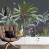 Photomural Animals Amidst Palm Trees And Plants Smooth Vinyl 368x280