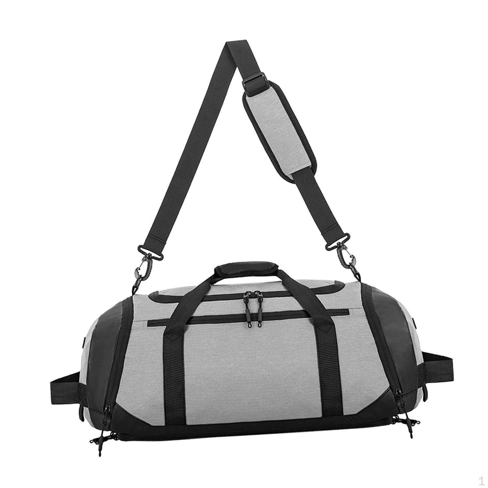 

Баскетбольный рюкзак с отделением для хранения обуви серый