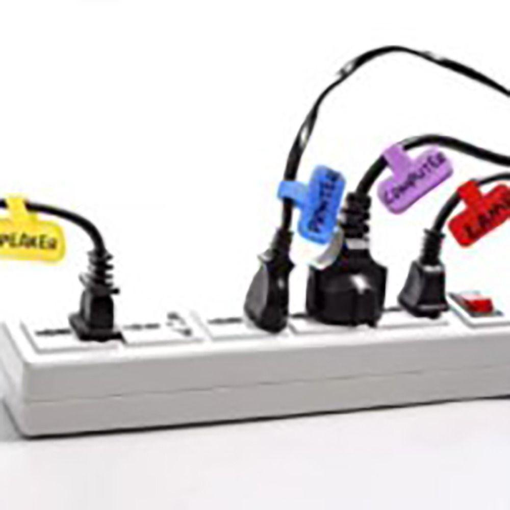 20Pcs Pcs Writable Function Cord Labels Durable Cable Management Wire Labels  Identifying Wires