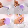 12PCS/Set Facial Clean Pad Cosmetic Puff Compressed Facial Cleansing Sponge Puffs  Women