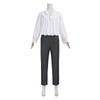 Howl Cosplay Costume Anime Full Set With Jacket Shirt Pants Necklace Earnings For Halloween Comic Con Big Size Howl Outfits