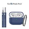 Dustproof Earbuds Cleaning Kit with Lanyard Charging Box Shell Protective Case for Airpods Pro 3