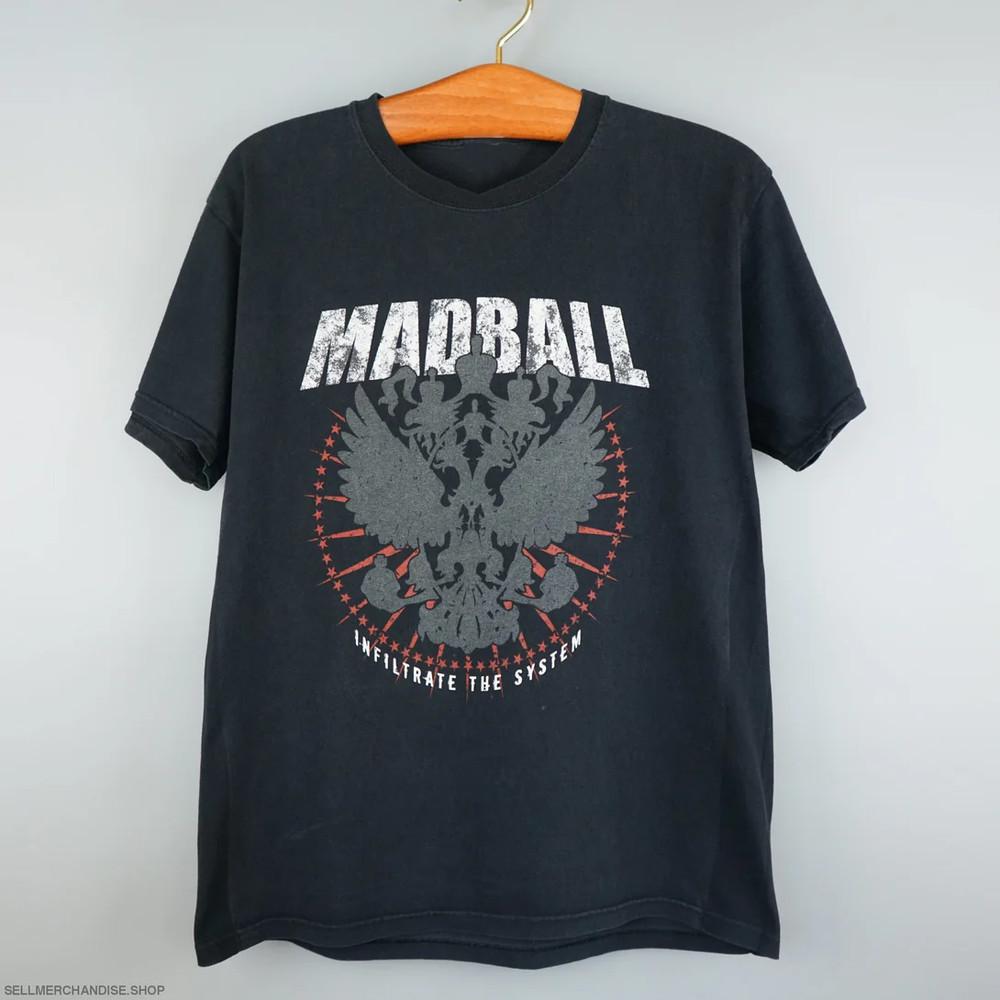 Vtg MADBALL Band Tour Concert Heavy Cotton Black All Size Men Shirt BL240 Unisex T-Shirt XXL