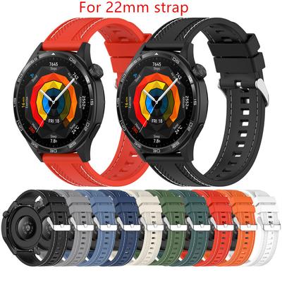 22mm Armband Für Huawei Watch GT 5 46mm Silikon Sportarmbänder Armband Correa HUAWEI Watch 4/GT 5 Pro/4/3 Pro 46mm