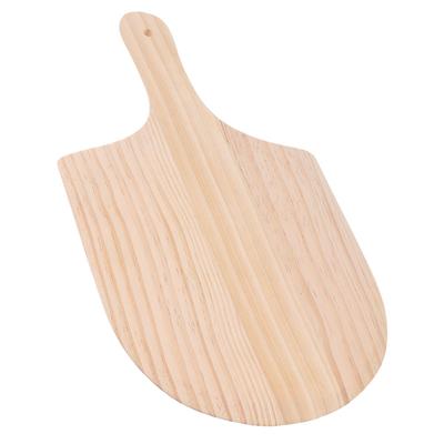 Wooden Pizza Board Plate Handle Dessert Cake with Loaf Bread Paddle Pan Crust Cutting Serving Service