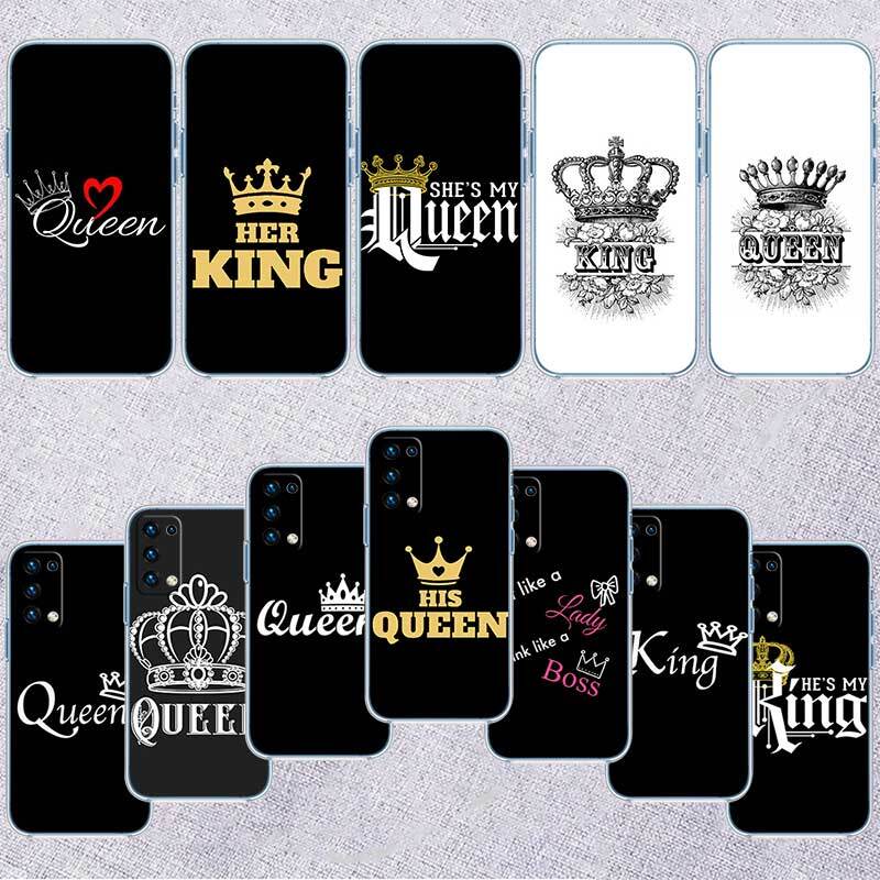 King queen Girl Phone Case for Motorola Edge 20 30 S30 40 50 Fusion Lite Plus Pro Ultra Neo One Action Zoom Hyper Power Macro Vision
