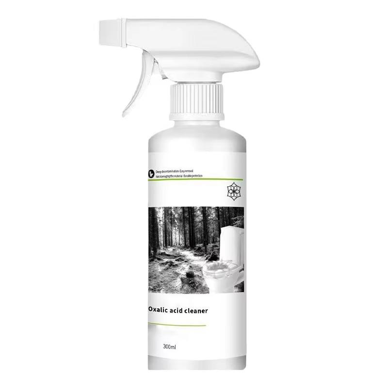 

300ml Multi-Purpose Oxalic Acid Stain Removal Cleaning Spray Oxalic Acid Cleaner Toilet Bathroom Tile Cleaning Agent 300ml