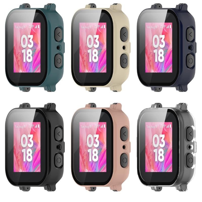 Screen Protector Case For Gabb Watch 3 Full Coverage PC Bumper for Smartwatch Protective Cover Case