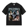 Actor Pedro Pascal Movie Graphic T Shirt Unisex's Retro High Quality Fashion Clothing T-shirts Unisex Cotton Oversized T-shirt Tops