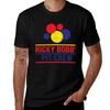 Ricky Bobby Pit Crew Rough Tshirt Basic Solid Color Short Sleeve Tshirt