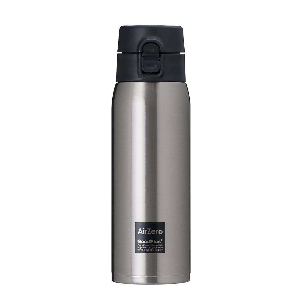 Vacuum Insulated Stainless Steel Air Clear Stainless Steel drinks hot or Compact drinks at the perfect GoodPlus+ Mug, Zero, 500ml, [Keeps cold]