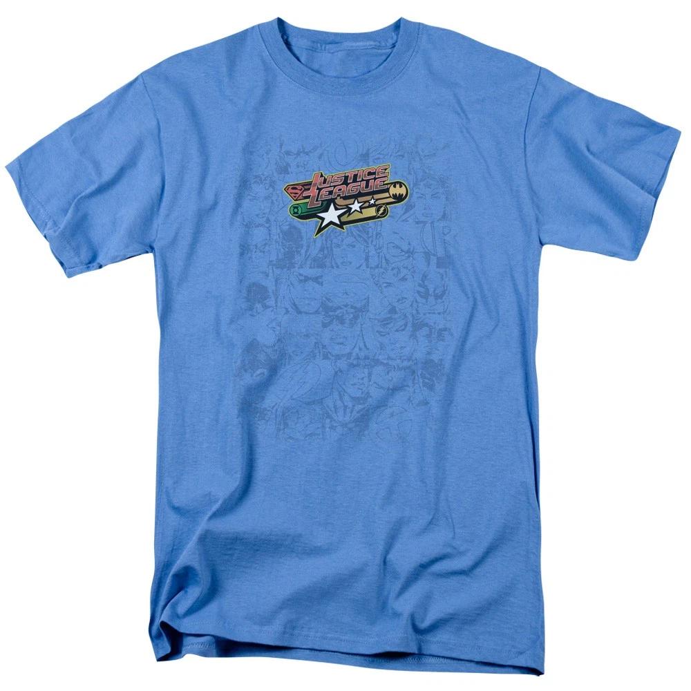 DC Comics - Justice League - On Call - Unisex Short Sleeve Children s T-shirt - Blue 100