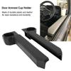 Door Armrest Cup Holder Plastic Leather Wear Resistance Replacement for   70 Series Door Armrest Drink Holder
