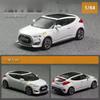 1/64 Hyundai Modern Veloster Turbo Alloy Scale Car Model Diecast Metal Simulation Collection Ornament Miniature Model Car Kid Toy Vehicl