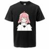 2023 Summer SPY X Family Anime Kawaii T-Shirts Unisex/Unisex Tops Tees Girl Anya Forger Tshirt Fashion Tshirt Harajuku T Shirt For Unisex