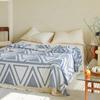 New Three-layer Gauze Towel Quilt, Double Air-conditioned Blanket, Sofa Towel, Four-season Lunch Break Blanket
