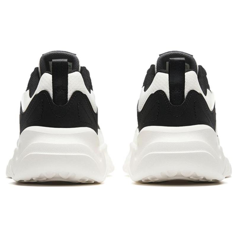 Anta Chaobai Gz Cushioning Anti-Slip And Wear-Resistant Low-Top Casual Shoes Men's White Black Sneakers 112348812-9
