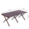 YIXI Outdoor Solid Wood Folding Table