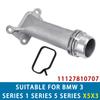 11127810707 Precise Aluminum Car Engine Cooling Pipe Adapter for BMW 1 3 5 Series X1 X3 X5 X6 Block Water Pipe Joint DIY