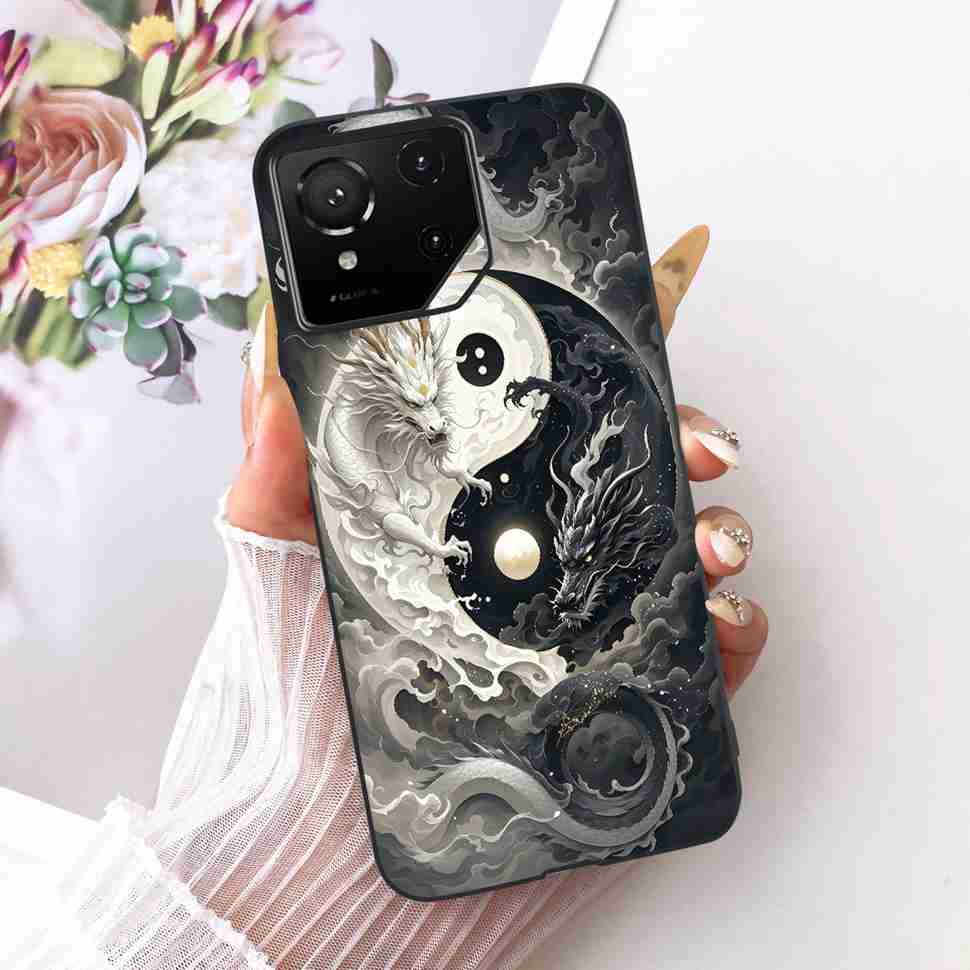 For Asus ROG Phone 9 5G Case Popular Pattern Painting Silicone TPU Black Cover For Asus ROG Phone 9Pro 9 PRO 5G Phone Cases Capa