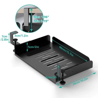 1 Pcs Laptop Storage Rack Laptop Storage Bracket ,under-desk Storage Stand,under-desk Computer Storage Stand Holder Accessories
