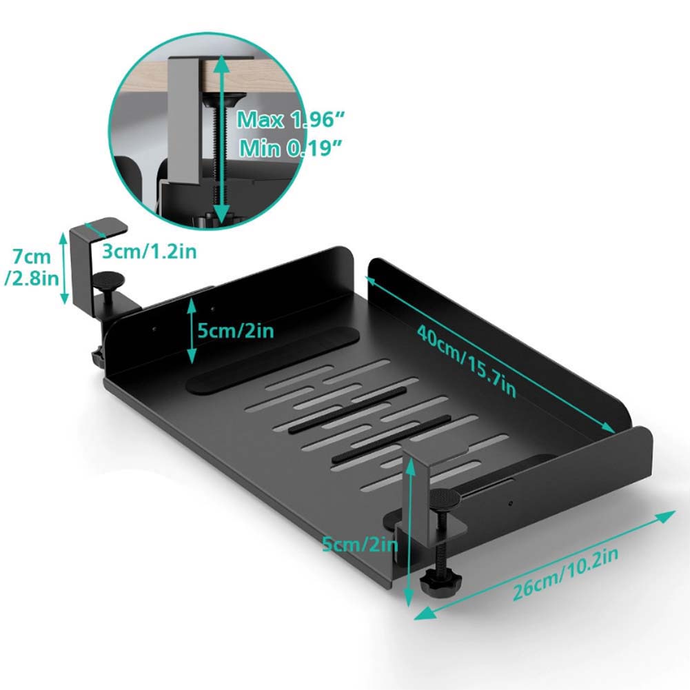 

1 Pcs Laptop Storage Rack Laptop Storage Bracket ,under-desk Storage Stand,under-desk Computer Storage Stand Holder Accessories China Mainland