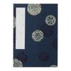 Goshuincho 16 X Cm Yuzen Washi Hannari Kyoto Karakami Car Navy (stamp Book) 11.2