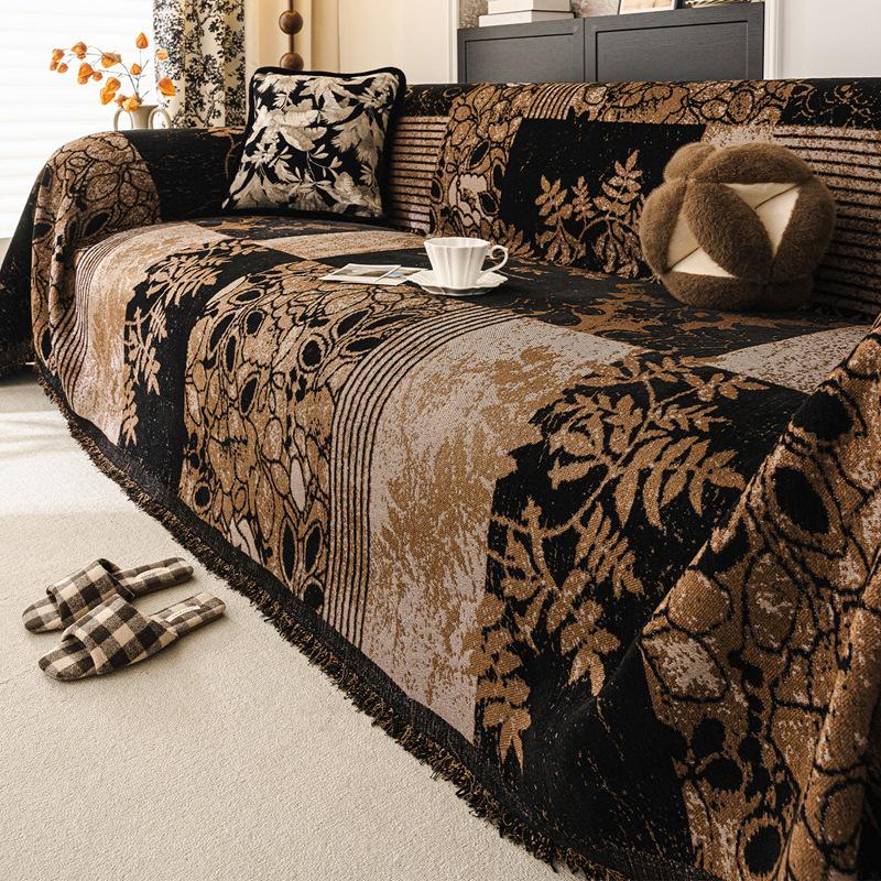 French Retro Chenille Sofa Cover: Non-Slip, All-Season, Cat Scratch Resistant, Full Cover Towel, 2026 Edition