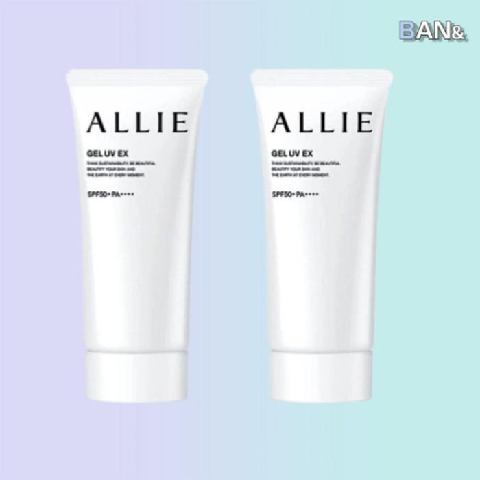 

[Allie] Allie Sunscreen Chrono Beauty Gel UV EX 90g (2ea) (SPF50+) Waterproof UV Protection (17503206)